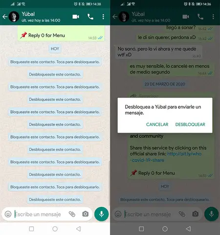 Cómo saber si te han bloqueado en WhatsApp de forma sencilla