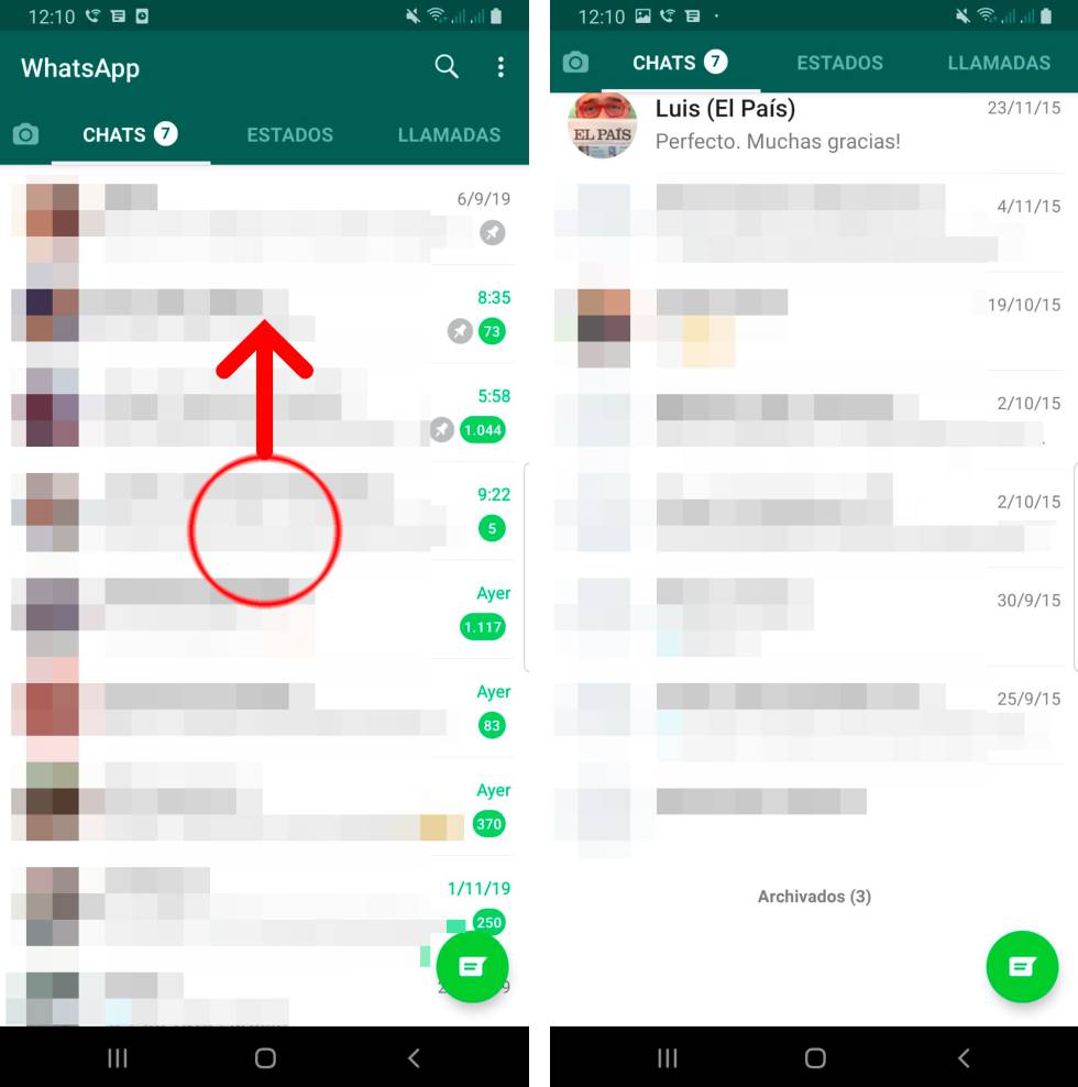 Cómo archivar conversaciones de WhatsApp y cómo recuperar los mensajes archivados