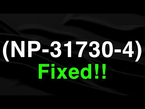 dans Dwelling Optagelsesgebyr Qué es el error NP 31730 4? - Haras Dadinco