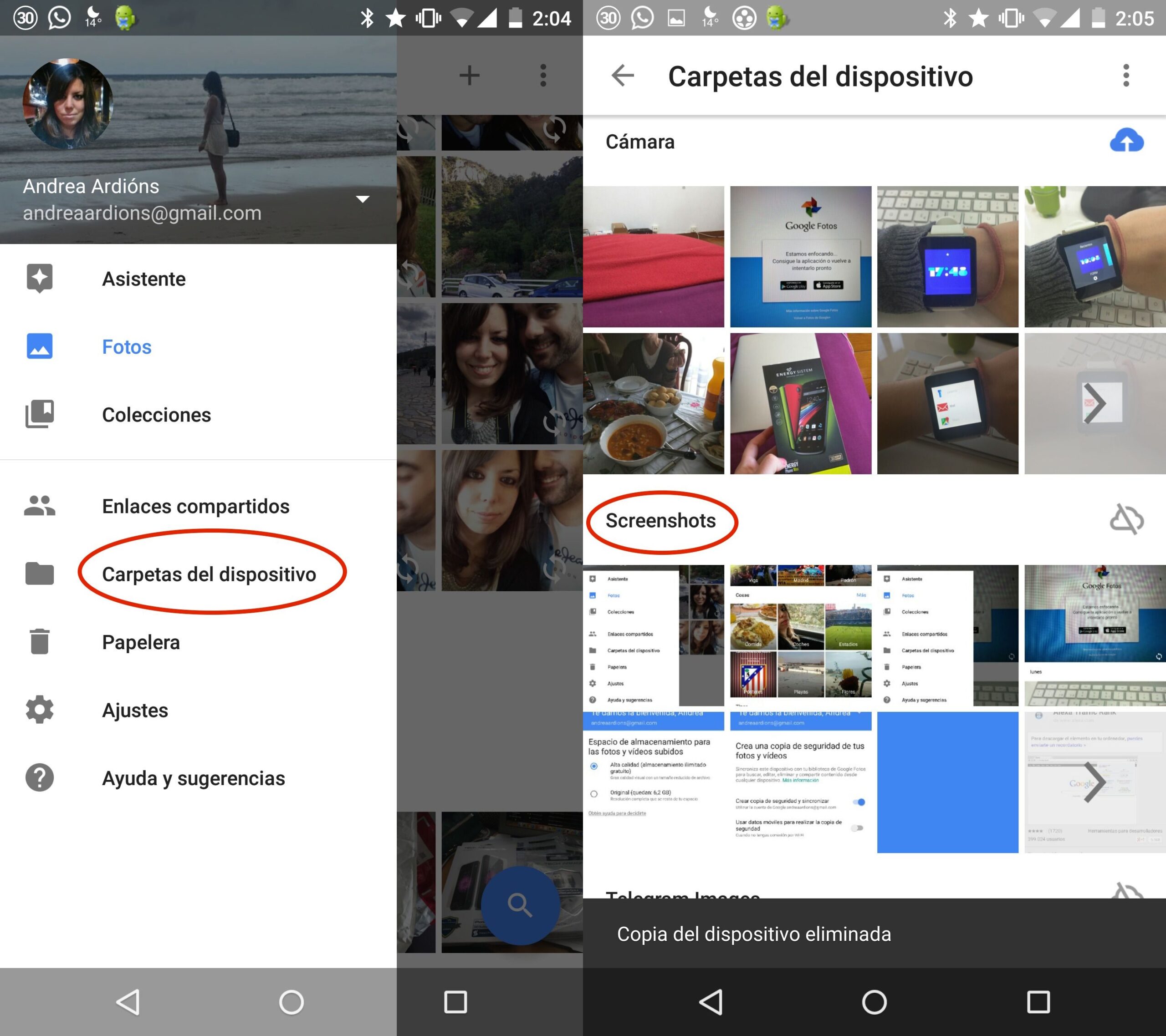 Dónde están fotos de Google? Haras Dadinco
