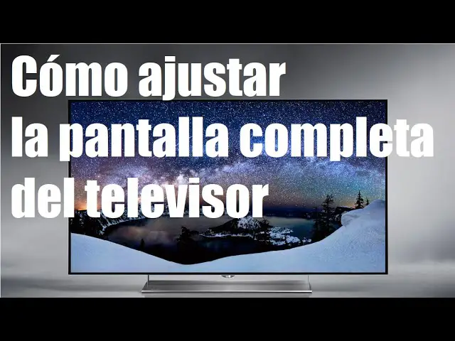 Cómo poner pantalla completa en mi TV LG? - Haras Dadinco