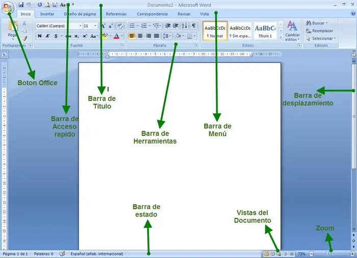 Total 64+ imagen en cuantas partes se divide microsoft office