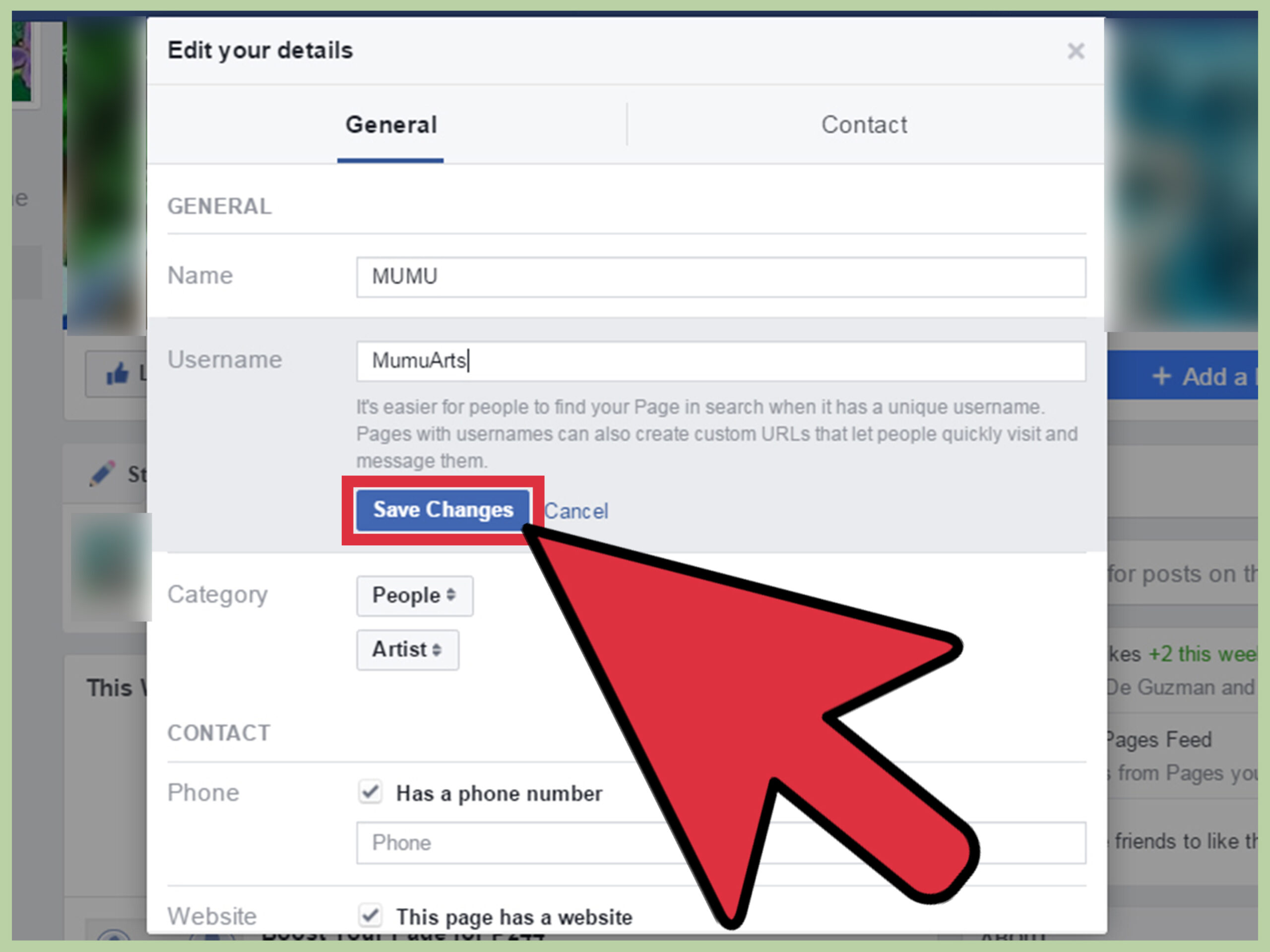 how to get facebook url code